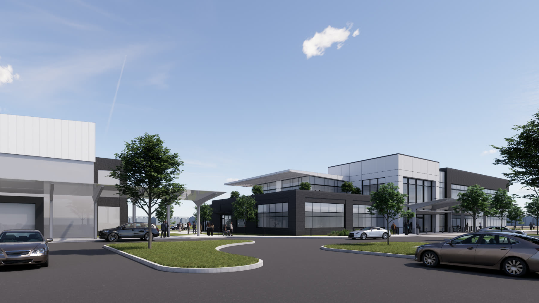 Building Two architectural render, 11425 Golf Links Drive